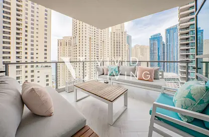 Apartment - 2 Bedrooms - 3 Bathrooms for sale in Al Sahab 2 - Al Sahab - Dubai Marina - Dubai