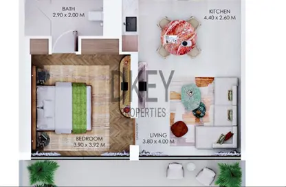 Apartment - 1 Bedroom - 2 Bathrooms for sale in Rabdan Square - Nad Al Sheba 1 - Nad Al Sheba - Dubai