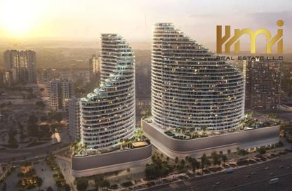 Apartment - 1 - 2 for sale in Binghatti Skyflame 1 - Binghatti Skyflame - Majan - Dubai