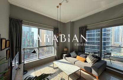 Apartment - 1 Bedroom - 2 Bathrooms for rent in Bay Central Tower Central - Bay Central - Dubai Marina - Dubai