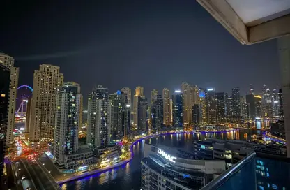 Apartment - 1 Bedroom - 1 Bathroom for rent in Zumurud Tower - Dubai Marina - Dubai