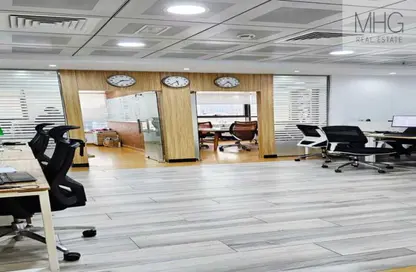 Office Space - Studio - 3 Bathrooms for rent in The Onyx Tower 2 - The Onyx Towers - Greens - Dubai