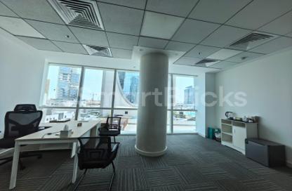 Office Space - Studio - 1 Bathroom for rent in B2B Tower - Business Bay - Dubai