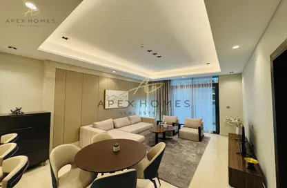 شقة - غرفة نوم - 2 حمامات للايجار في برج النبلاء - الخليج التجاري - دبي