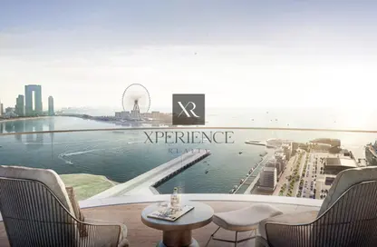 شقة - 2 غرف نوم - 3 حمامات للبيع في برج Seapoint 1 - سي بوينت - إعمار بيتشفرونت - دبي هاربور - دبي