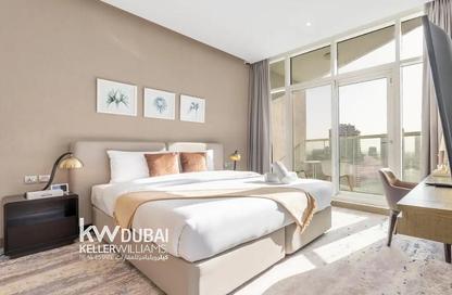 Apartment - Studio - 1 Bathroom for rent in Damac Maison Prive B - Damac Maison Prive - Business Bay - Dubai