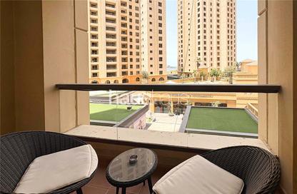 Apartment - 1 Bedroom - 2 Bathrooms for rent in Rimal 1 - Rimal - Jumeirah Beach Residence - Dubai