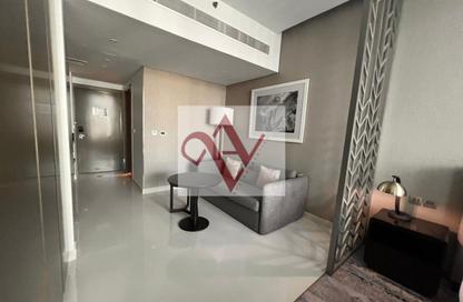 Apartment - Studio - 1 Bathroom for rent in Damac Maison Prive A - Damac Maison Prive - Business Bay - Dubai
