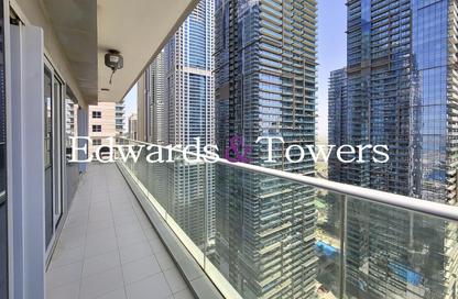 Apartment - 3 Bedrooms - 3 Bathrooms for rent in Damac Heights - Dubai Marina - Dubai