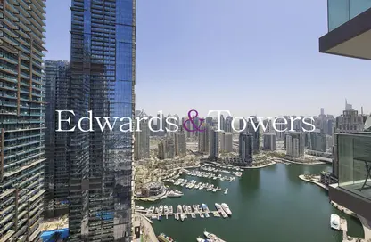 Apartment - 3 Bedrooms - 3 Bathrooms for rent in Damac Heights - Dubai Marina - Dubai