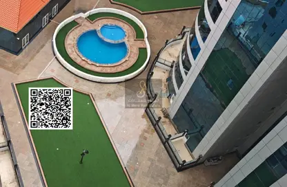 شقة - 2 غرف نوم - 2 حمامات للبيع في أورينت تاور 1 - أورينت تاور - البستان - عجمان