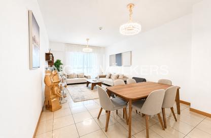 Apartment - 1 Bedroom - 2 Bathrooms for rent in Sulafa Tower - Dubai Marina - Dubai