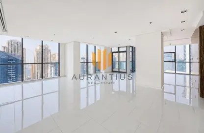 Penthouse - 4 Bedrooms - 4 Bathrooms for rent in Zumurud Tower - Dubai Marina - Dubai