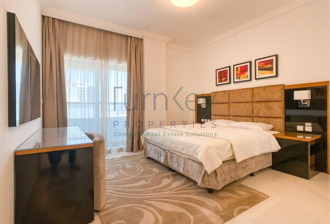 Fully Furnished | High Floor | Partial Burj View photo 18