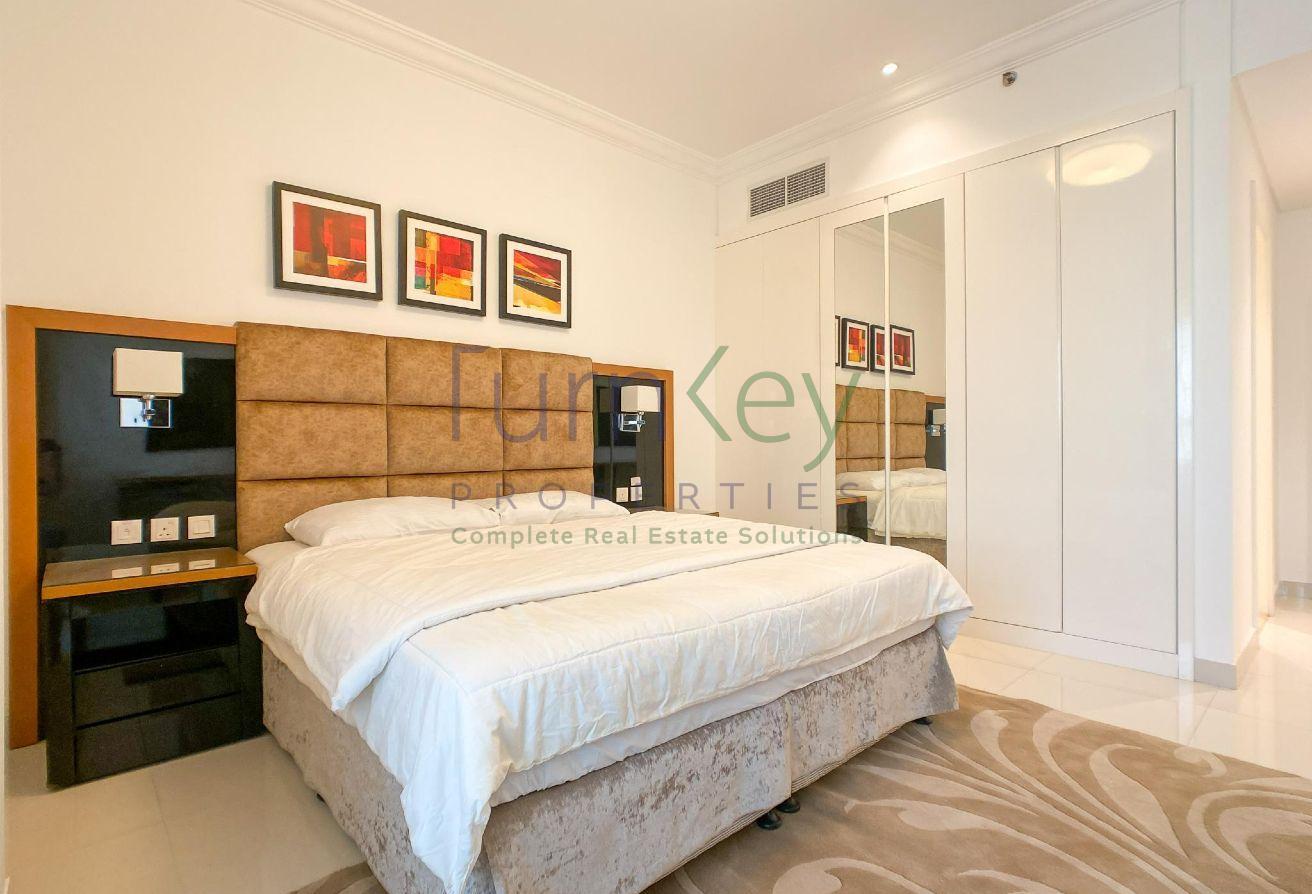 Fully Furnished | High Floor | Partial Burj View photo 20