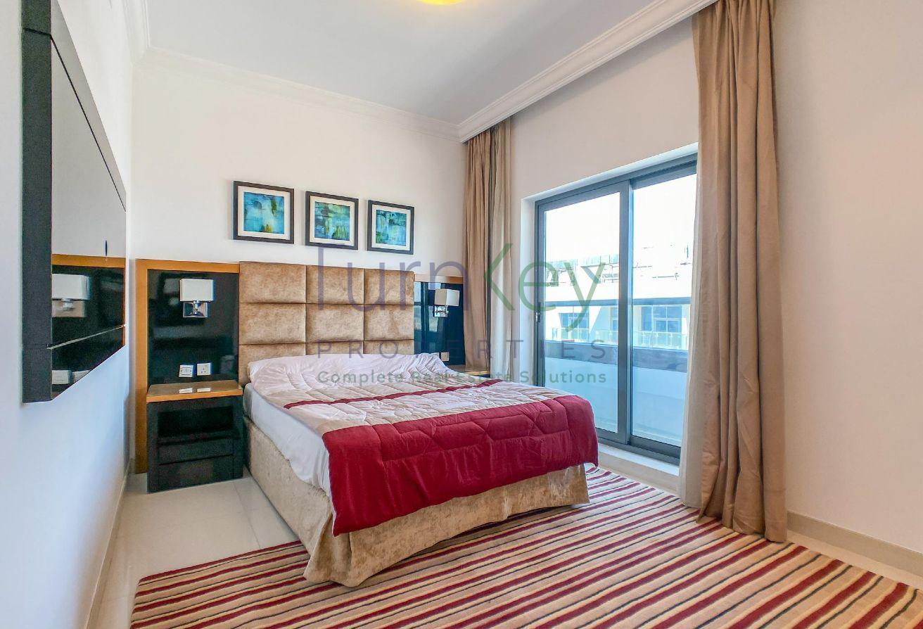 Fully Furnished | High Floor | Partial Burj View photo 13