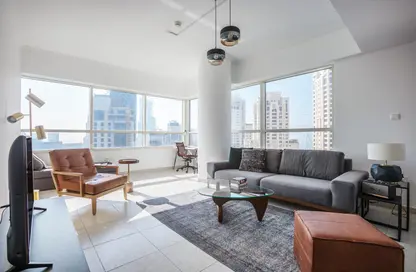 شقة - 2 غرف نوم - 2 حمامات للايجار في السحاب 2 - السحاب - دبي مارينا - دبي