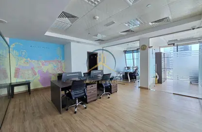 Office Space - Studio - 1 Bathroom for rent in The Prism - Business Bay - Dubai