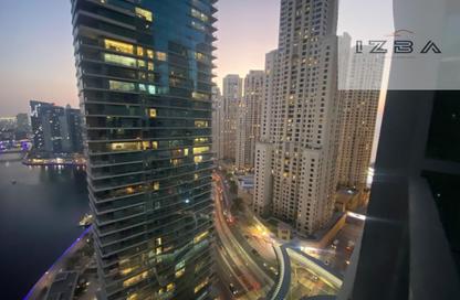 Apartment - 2 - 3 for rent in Marina Quays West - Marina Quays - Dubai Marina - Dubai