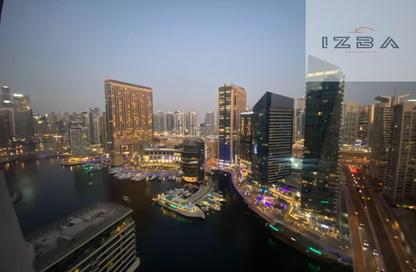 Apartment - 2 - 3 for rent in Marina Quays West - Marina Quays - Dubai Marina - Dubai