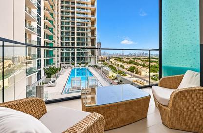 Apartment - 2 - 2 for rent in Binghatti Azure - District 16 - Jumeirah Village Circle - Dubai