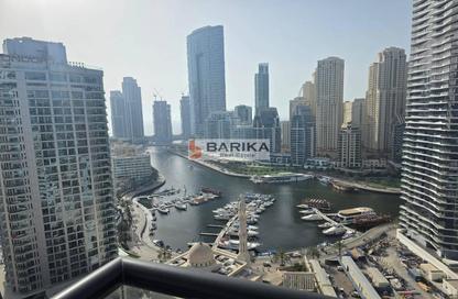 Apartment - 1 - 1 for rent in Escan Tower - Dubai Marina - Dubai
