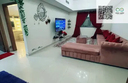 Apartment - 1 Bedroom - 2 Bathrooms for rent in Al Rashidiya Towers - Al Rashidiya - Ajman Downtown - Ajman