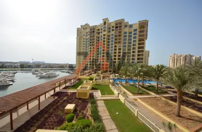 Apartment - 2 Bedrooms - 3 Bathrooms for rent in Marina Residences 1 - Marina Residences - Palm Jumeirah - Dubai