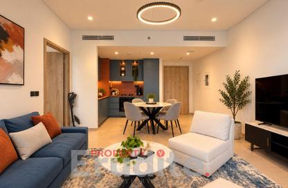 Apartment - 1 - 1 for rent in The Edge Tower A - The Edge - Business Bay - Dubai