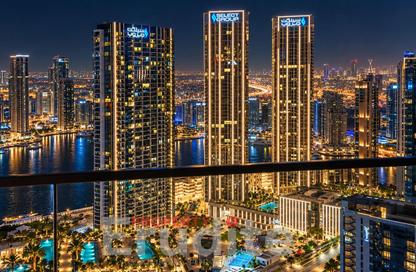 Apartment - 1 - 1 for rent in The Edge Tower A - The Edge - Business Bay - Dubai