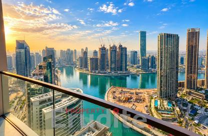 Apartment - 1 - 1 for rent in The Edge Tower A - The Edge - Business Bay - Dubai