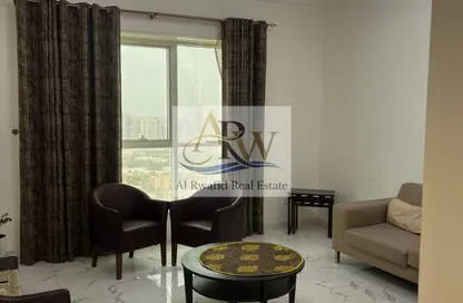 Apartment - 1 Bedroom - 2 Bathrooms for rent in Oasis Tower - Al Rashidiya 1 - Al Rashidiya - Ajman