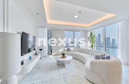 Apartment - 2 - 2 for sale in Palace Beach Residence Tower 1 - Palace Beach Residence - Emaar Beachfront - Dubai Harbour - Dubai