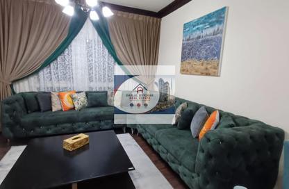 Apartment - 1 Bedroom - 2 Bathrooms for rent in Al Mamzar Plaza - Al Taawun Street - Al Taawun - Sharjah