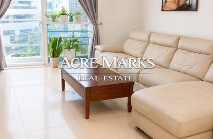 Apartment - 1 Bedroom - 2 Bathrooms for rent in Saba Tower 2 - JLT Cluster Q - Jumeirah Lake Towers - Dubai