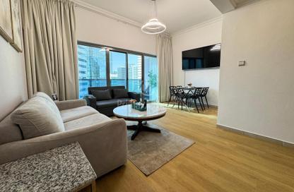 Apartment - 1 Bedroom - 2 Bathrooms for rent in Zumurud Tower - Dubai Marina - Dubai
