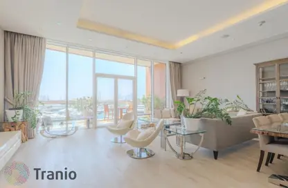 Apartment - 3 Bedrooms - 4 Bathrooms for rent in Ruby - Tiara Residences - Palm Jumeirah - Dubai