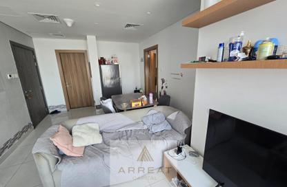 Apartment - 1 - 1 for sale in Blue Waves Tower - Dubai Land Residence Complex - Dubai
