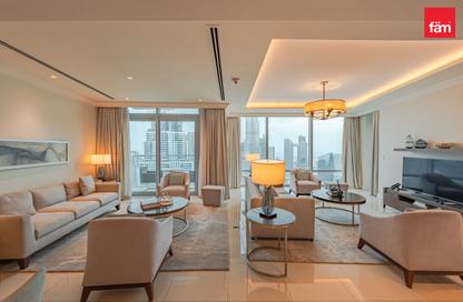 Apartment - 3 - 5 for rent in The Address Residence Fountain Views 1 - The Address Residence Fountain Views - Downtown Dubai - Dubai