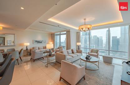 Apartment - 3 - 5 for rent in The Address Residence Fountain Views 1 - The Address Residence Fountain Views - Downtown Dubai - Dubai