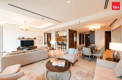 Apartment - 3 - 5 for rent in The Address Residence Fountain Views 1 - The Address Residence Fountain Views - Downtown Dubai - Dubai