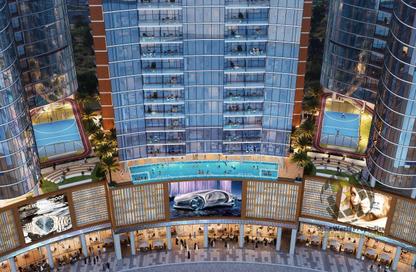 Apartment - 1 Bedroom - 2 Bathrooms for sale in Orchid Towers - Tiger Downtown Ajman - Al Alia - Ajman Apartment - 1 Bedroom - 2 Bathrooms for sale in Orchid Towers - Tiger Downtown Ajman - Al Alia - Ajman