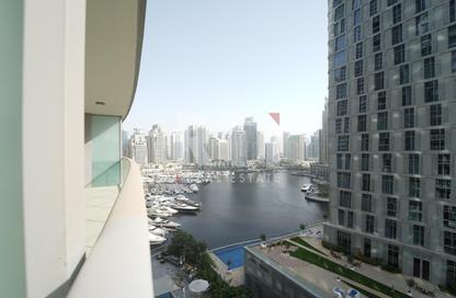 Apartment - 1 - 2 for rent in Damac Heights - Dubai Marina - Dubai