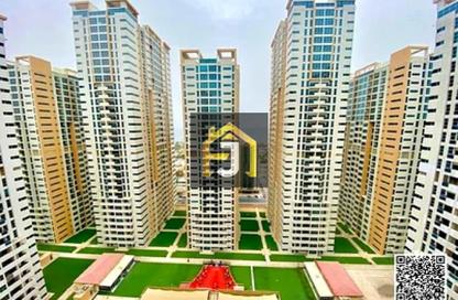 Apartment - 2 - 2 for rent in Ajman One Tower 8 - Ajman One - Ajman Downtown - Ajman