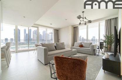 Apartment - 3 Bedrooms - 3 Bathrooms for rent in Beach Mansion Tower 1 - Beach Mansion - EMAAR Beachfront - Dubai Harbour - Dubai