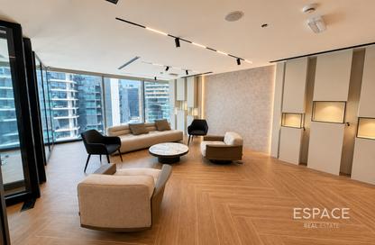 Office Space - Studio - 1 for rent in The Binary Tower - Business Bay - Dubai