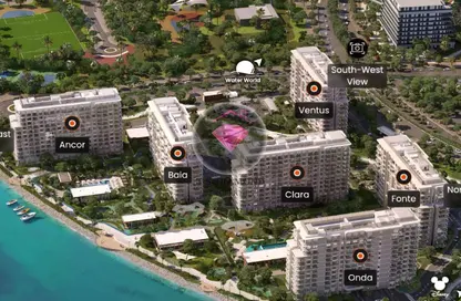 Apartment - 1 Bedroom - 2 Bathrooms for sale in Yas Riva Residences - Yas Island - Abu Dhabi