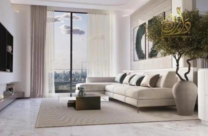 Apartment - 2 - 3 for sale in Binghatti Pinnacle - Dubai Healthcare City 2 - Al Jaddaf - Dubai Apartment - 2 - 3 for sale in Binghatti Pinnacle - Dubai Healthcare City 2 - Al Jaddaf - Dubai