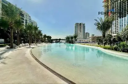 Apartment - 2 Bedrooms - 2 Bathrooms for rent in Lotus at Creek Beach Building 2 - Lotus at Creek Beach - Creek Beach - Dubai Creek Harbour (The Lagoons) - Dubai