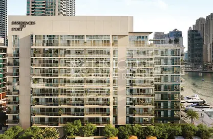 Apartment - 3 Bedrooms - 4 Bathrooms for sale in Residences Du Port - Dubai Marina - Dubai